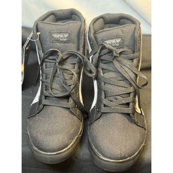 Fly Racing M16 Textile Protective Street Riding Shoe Sneaker Mens Size 9 NWT - Picture 4 of 15